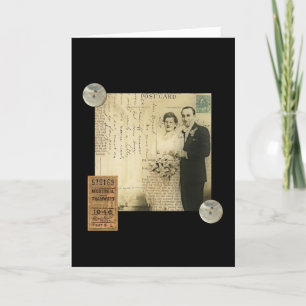 Tarjeta Día de boda, Congrats en 50 años de boda