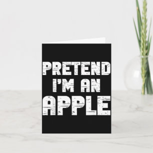 Tarjeta Día de Brujas Finge Soy un Disfraz Divertido Perez