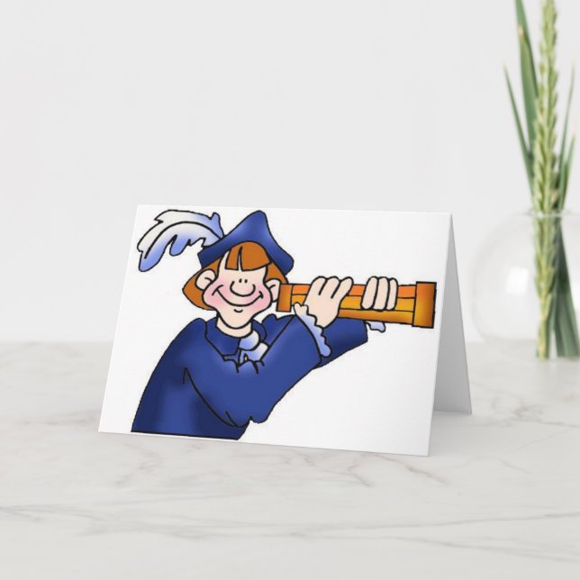 Tarjeta Día de Colón 2 (Anverso)