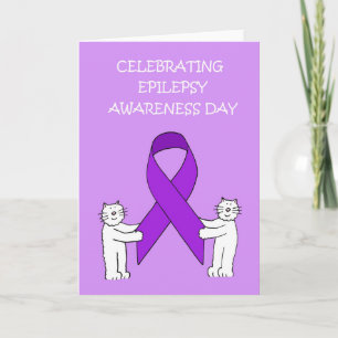 Tarjeta Día de Conciencia sobre la Epilepsia 26 de marzo
