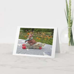 Tarjeta Día de elecciones - Animales políticos