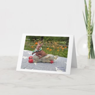 Tarjeta Día de elecciones - Animales políticos