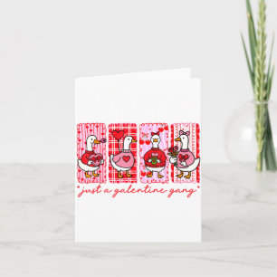 Tarjeta Día de Galentines Mujeres Pandilla de Galentines G