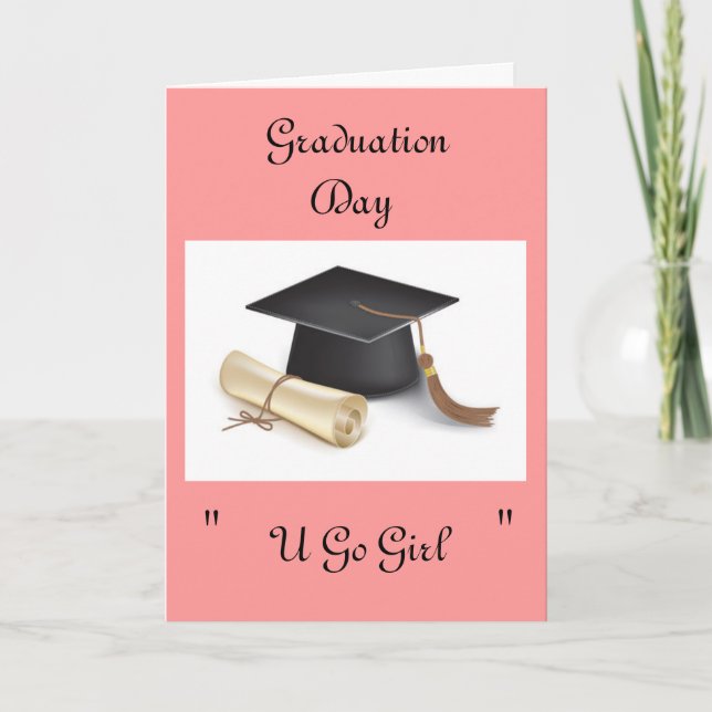 Tarjeta Día de graduación (Anverso)