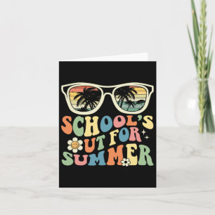 Tarjeta Día De Graduación Escolar Las Escuelas Groovy Sali