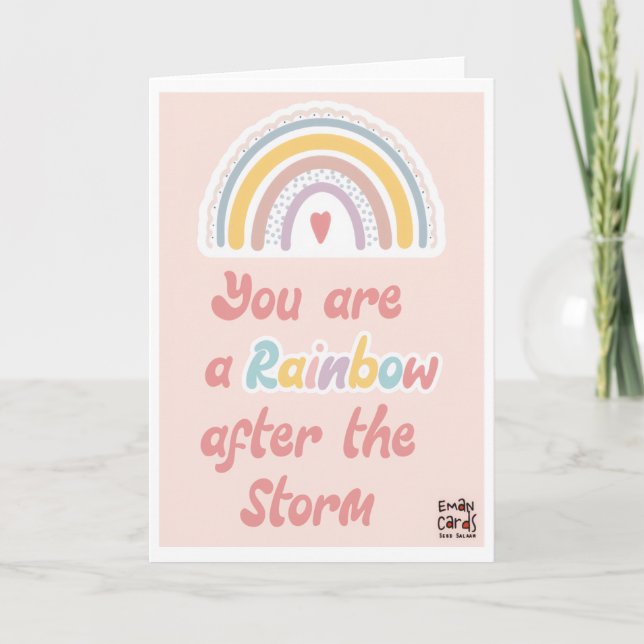 Tarjeta Día de la Amistad - Colorido (Anverso)