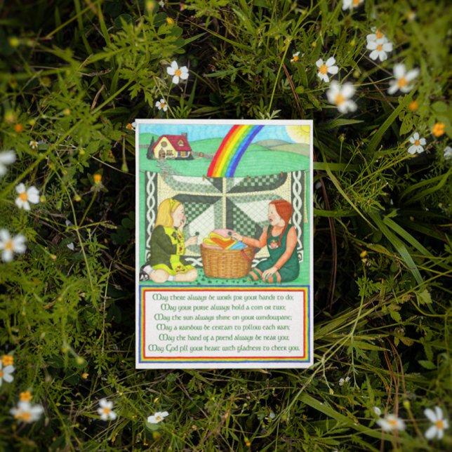 Tarjeta Día de la Amistad Irlandesa con San Patricio (Subido por el creador)