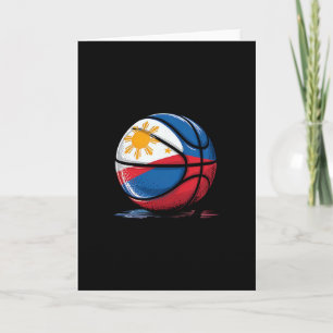 Tarjeta Día de la Bandera Filipina de Filipinas Sketll Ske