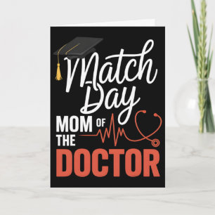 Tarjeta Día de la Coincidencia Mamá del Médico Día de la C