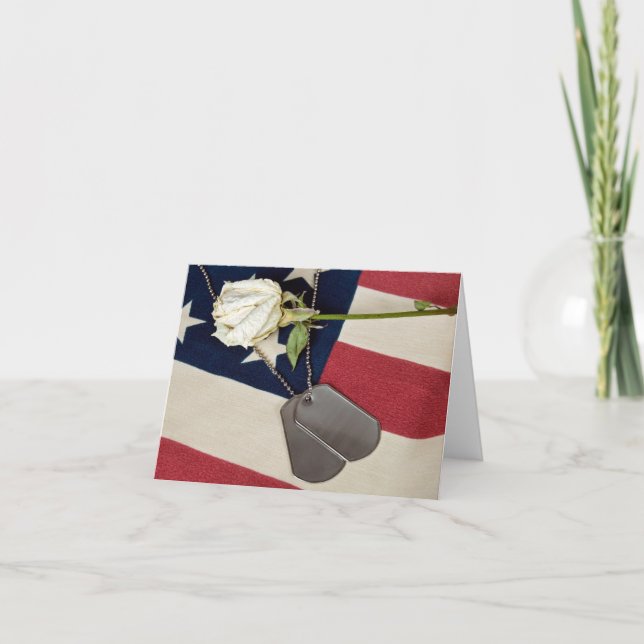 Tarjeta Día de la Conmemoración (Anverso)