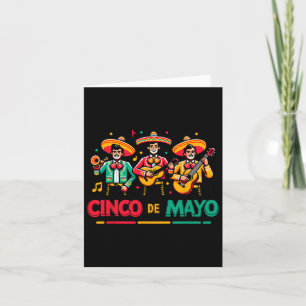 Tarjeta Día De La Fiesta De Cinco De Mayo Diversión Famili