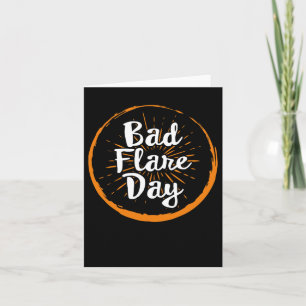 Tarjeta Día de la Flor Mal Complejo Síndrome de Dolor Regi