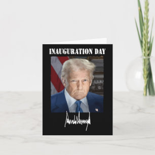 Tarjeta Día de la Inauguración 2025 - Presidencia de Donal