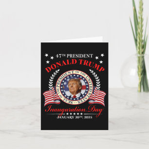 Tarjeta Día de la Inauguración de Donald Trump 2025