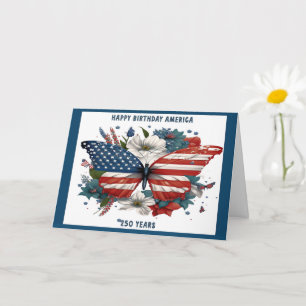 Tarjeta Día de la Independencia 250 Años