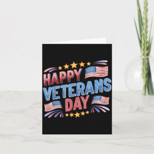 Tarjeta Día de la Independencia Americana 4 de julio Feliz