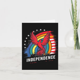 Tarjeta Día de la independencia de EE. UU.
