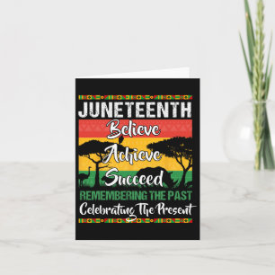 Tarjeta Día de la Independencia en África 1865 Día de la L