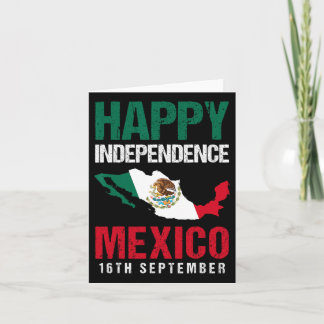 Tarjeta Día de la Independencia Mexicana 16 de Septiembre 