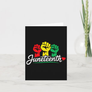 Tarjeta Día de la Libertad 18 de junio de 1865 Día de la L