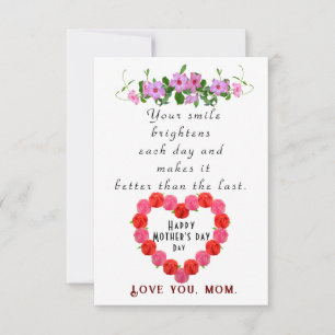 Tarjeta Día de la Madre