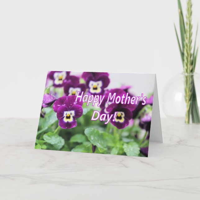 Tarjeta Día de la Madre (Anverso)