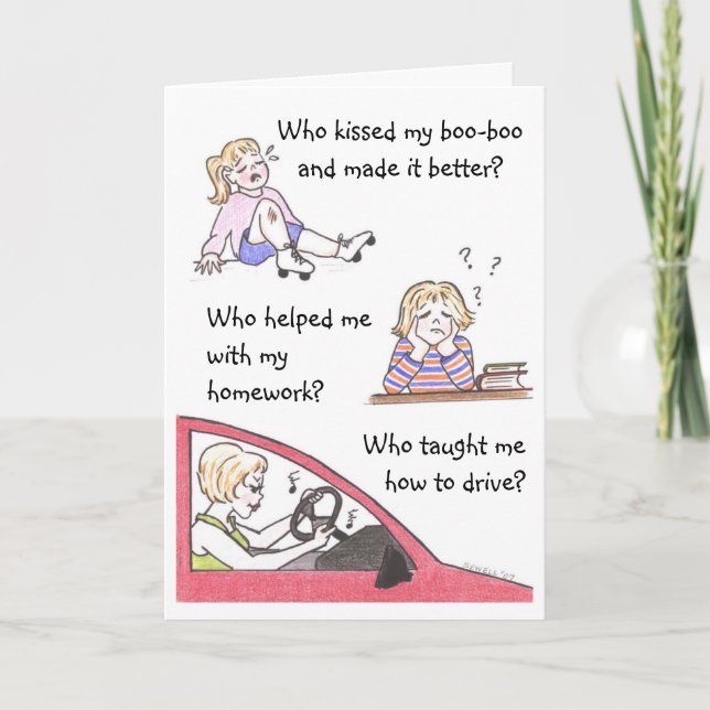 Tarjeta Día de la madre (Anverso)