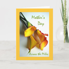 Tarjeta Día de la Madre, a través de las millas, Calla Lil