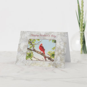 Tarjeta Día de la Madre, Cardenal