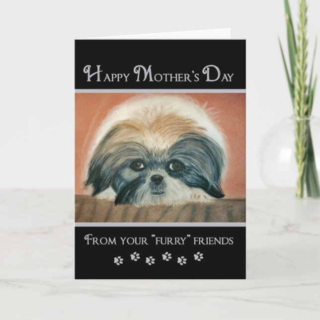Tarjeta Día de la Madre - De amigos furiosos (Anverso)