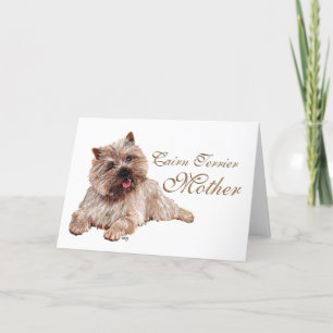 Tarjeta Día de la Madre de Cairn Terrier