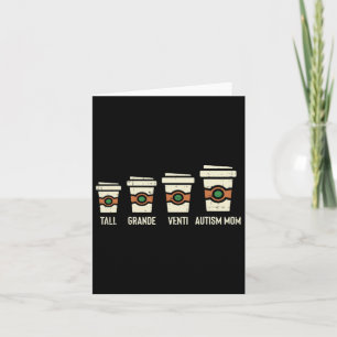 Tarjeta Día de la Madre de conciencia sobre el café de mam
