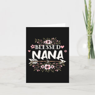 Tarjeta Día de la Madre de Flores Nana Grandma Life 2024 M