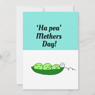 Tarjeta ¡Día de la Madre de garbanzos!