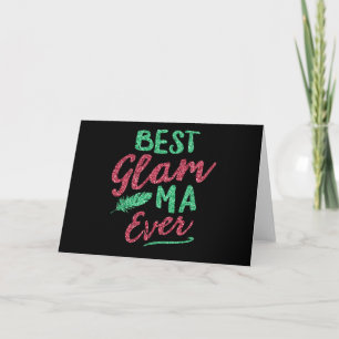 Tarjeta Día de la Madre de las Mamáes Glam