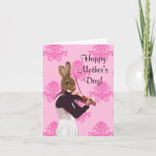 Tarjeta Día de la Madre de músicos divertidos