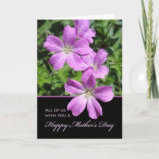 Tarjeta Día de la Madre de todos los alemanes de Cranesbil (Anverso)