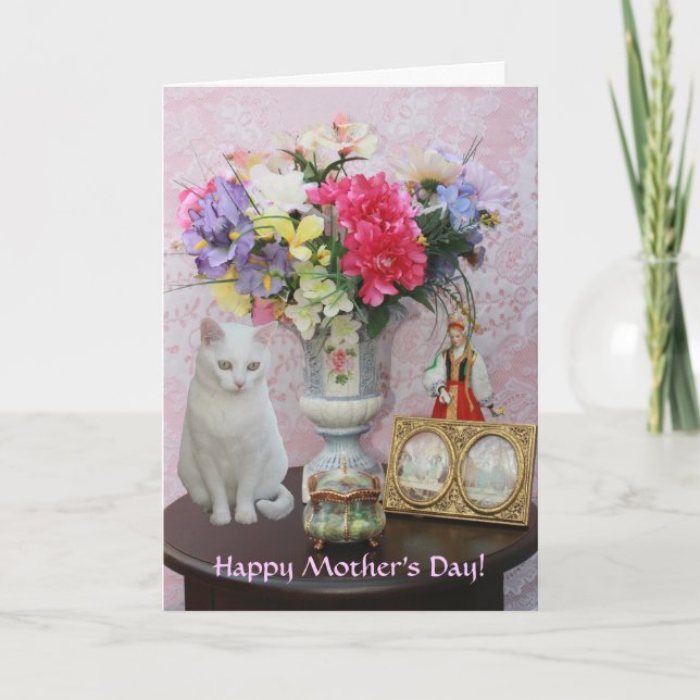 Tarjeta Día de la Madre del personalizable (Anverso)
