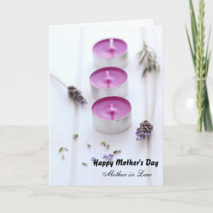 Tarjeta Día de la Madre en la Ley
