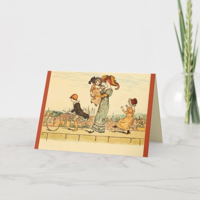 Tarjeta Día de la Madre en Victoria (Anverso)