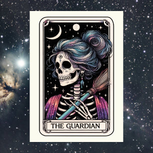 Tarjeta Día de la Madre Esqueleto El Guardian Tarot