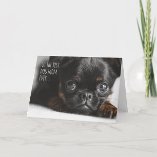 Tarjeta Día de la Madre Foto de Perrita Mamá Personalizada