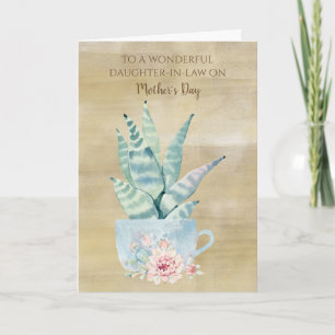 Tarjeta Día de la Madre, hija de cuñada