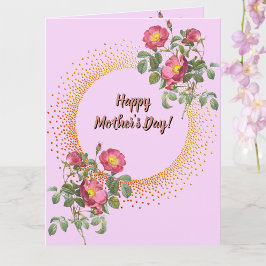 Tarjeta Día de la Madre Jardín Floral Inglés