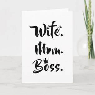 Tarjeta Día de la madre madres madres mamá regalo gracioso
