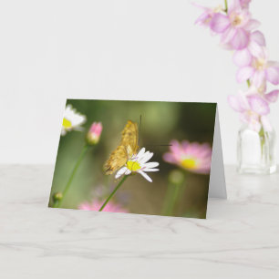 Tarjeta Día de la Madre Mariposa Floral para Todas las Oca