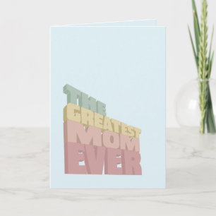 Tarjeta Día de la Madre más grande de todos los tiempos
