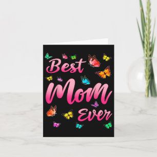 Tarjeta Día de la Madre Mejor Mamá Regalos De Hija Hijo