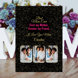 Tarjeta Día de la Madre moderno de fotografía de Keepsake