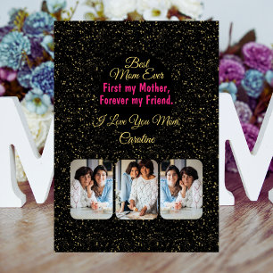 Tarjeta Día de la Madre moderno de fotografía de Keepsake